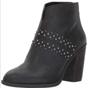 Lucky brand leather booties